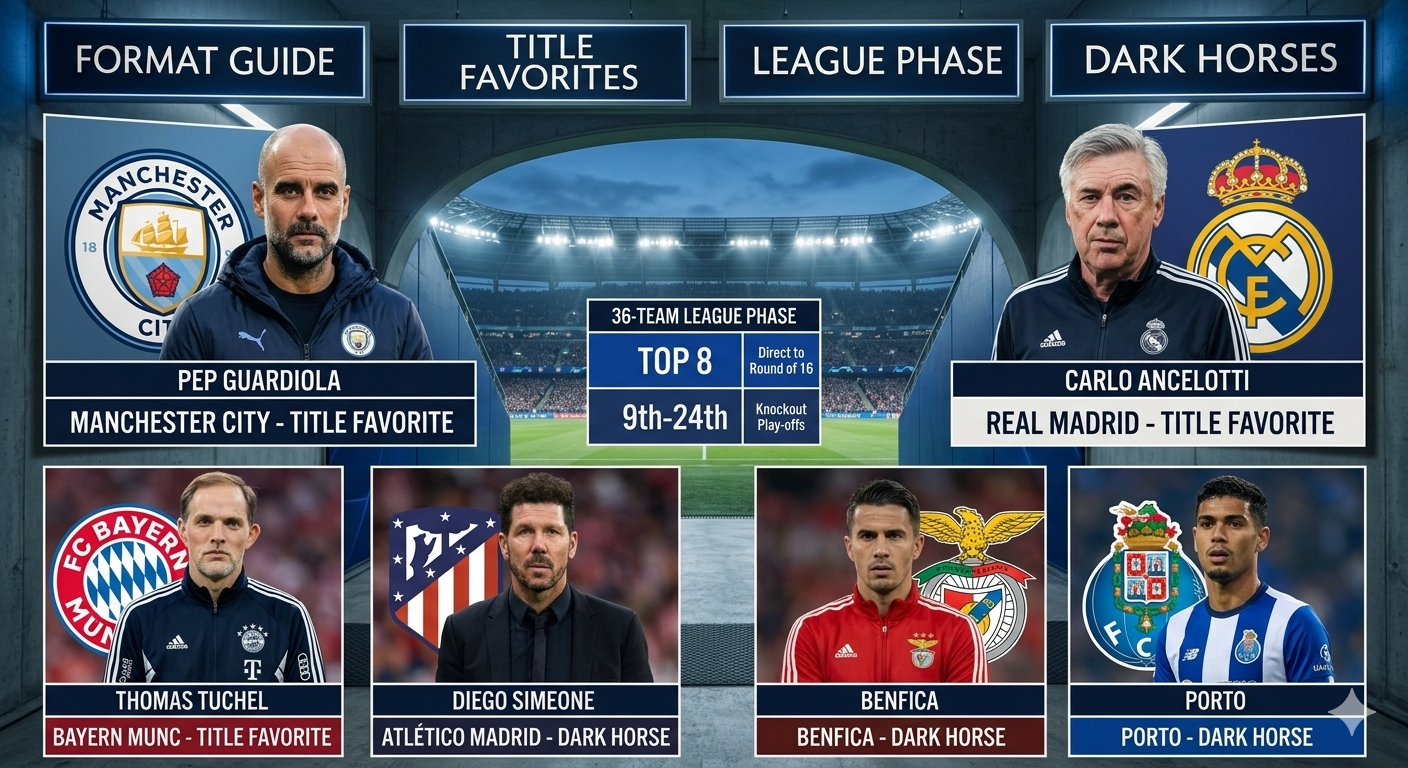 UEFA Champions League 2026/27: Favorites, Dark Horses & Format Guide