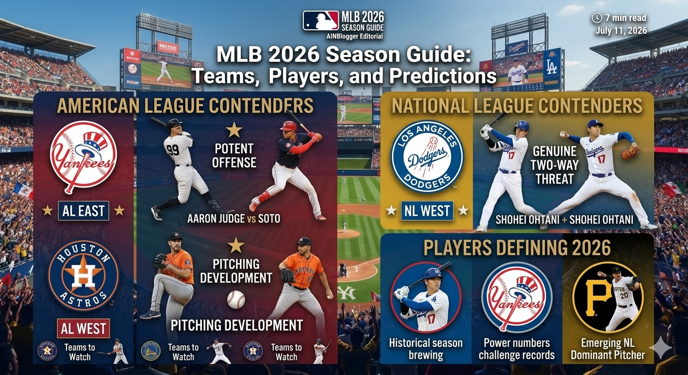 MLB [2026] Season Breakdown: Stats, Standings and Who Will Win