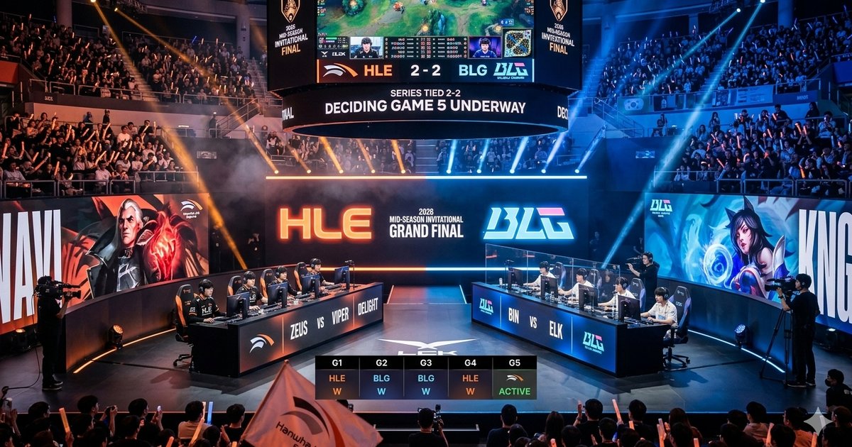 HLE Are Your MSI [2026] Champions — A Reverse Sweep for the Ages